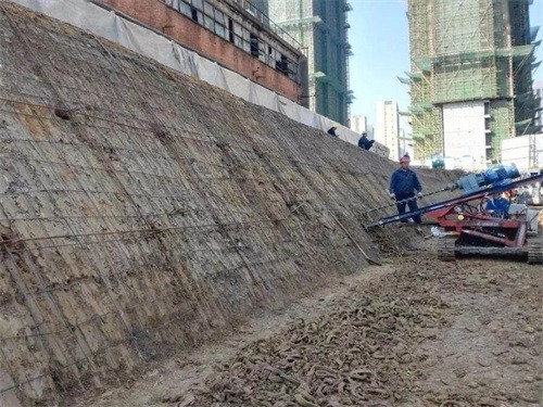 长武建筑边坡支护